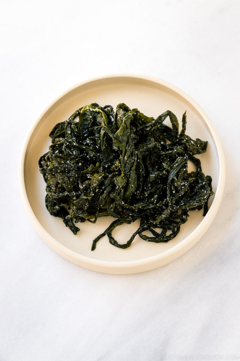 Wakame Seaweed • Just One Cookbook