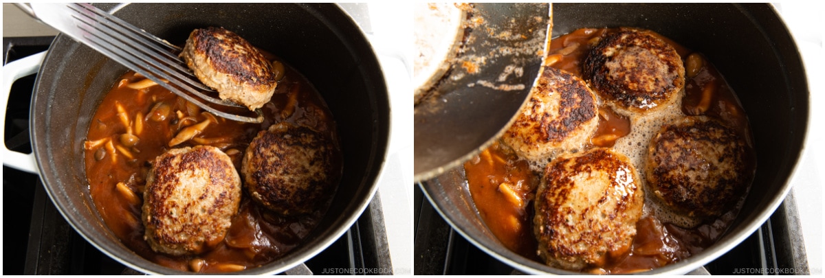 Japanese Stewed Hamburger Steak 24