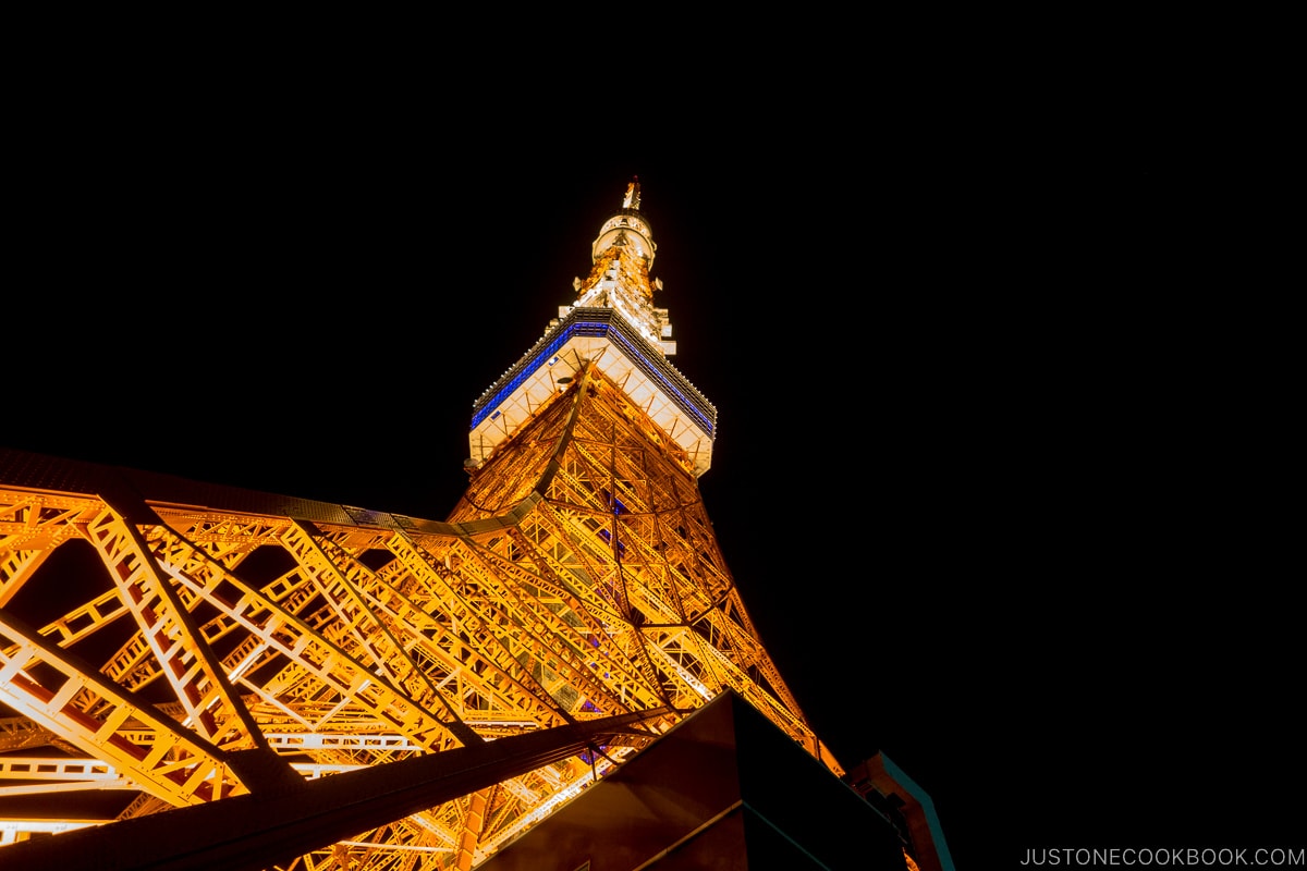 Tokyo Tower at Night