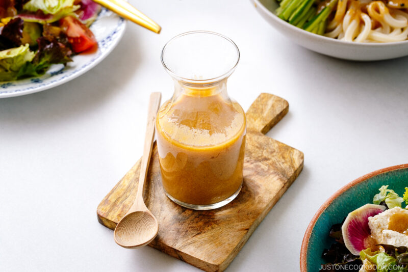 Homemade Miso Dressing 味噌ドレッシング • Just One Cookbook