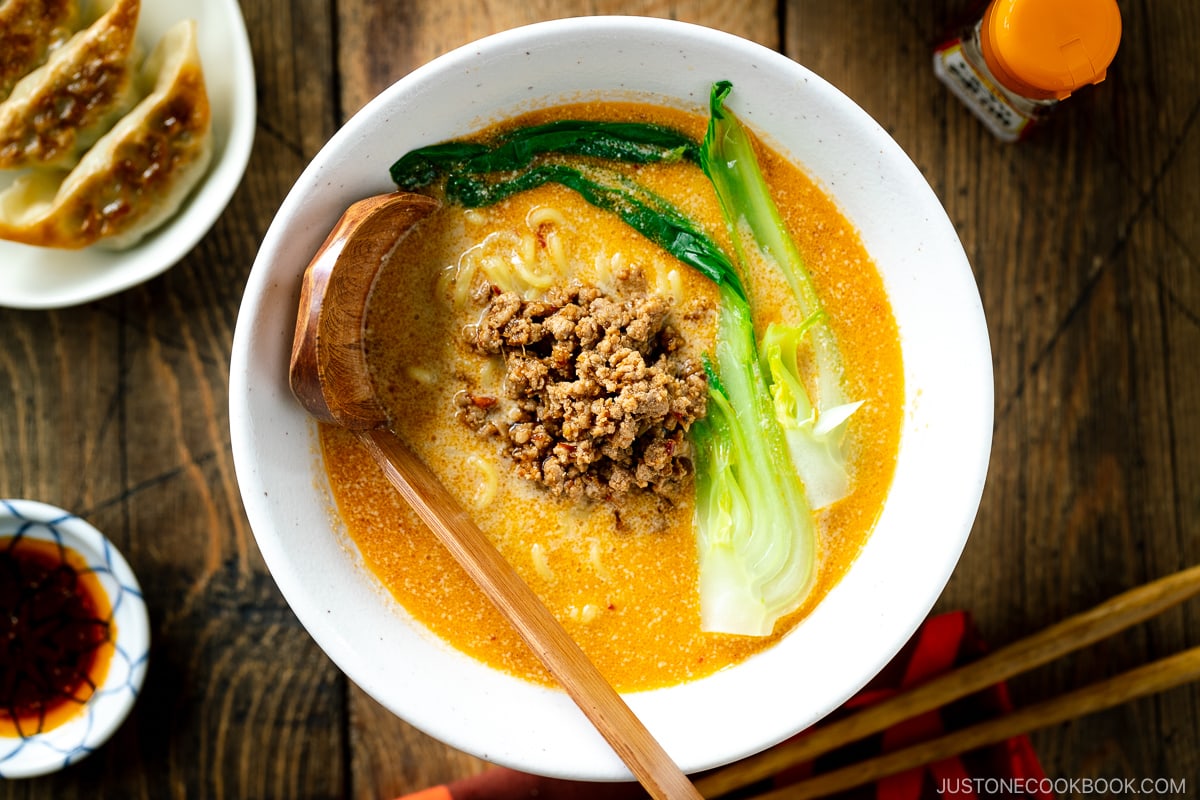 Homemade Spicy Ramen with Tofu Recipe - Pinch of Yum