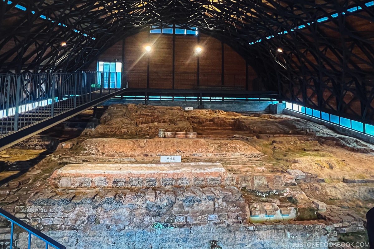 climbing kiln at Kutani-yaki Kiln Museum