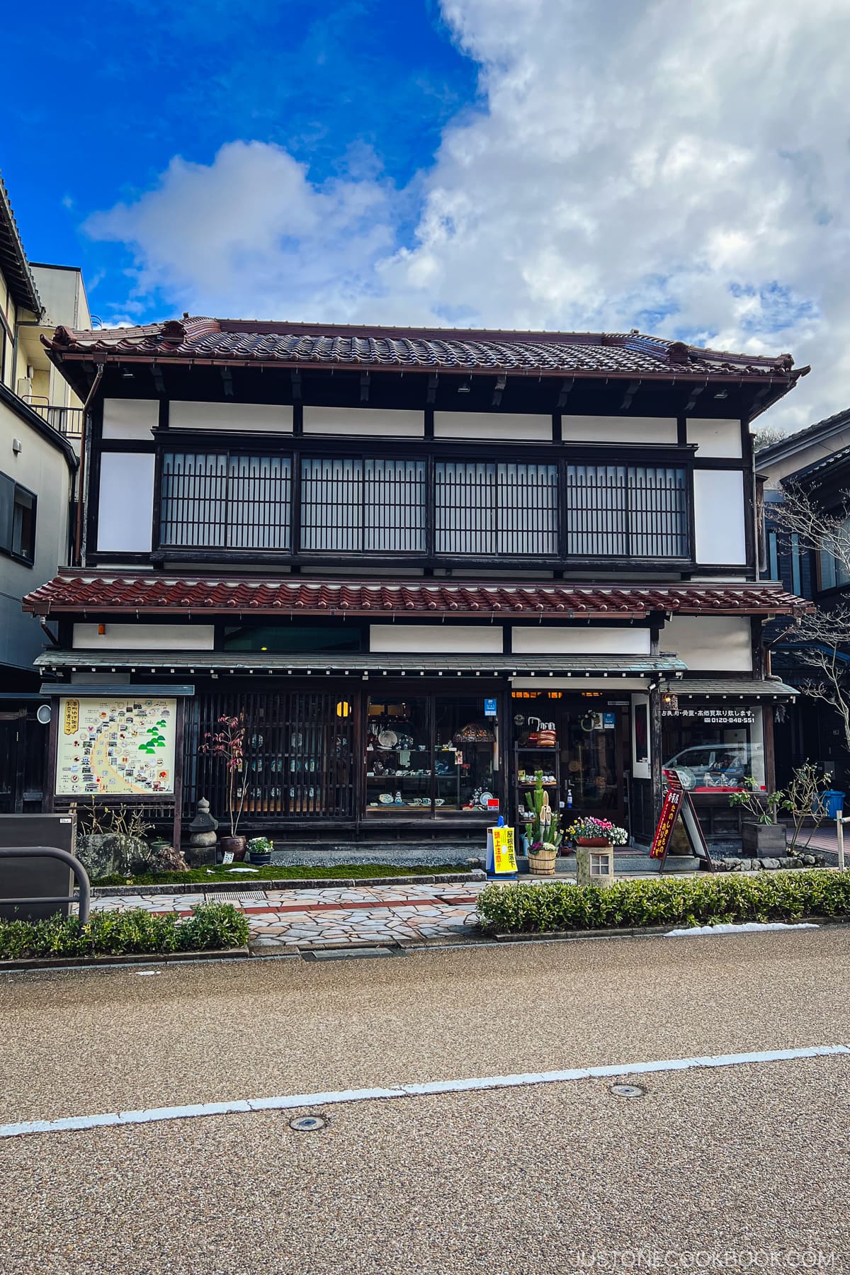 a traditional Japanese building