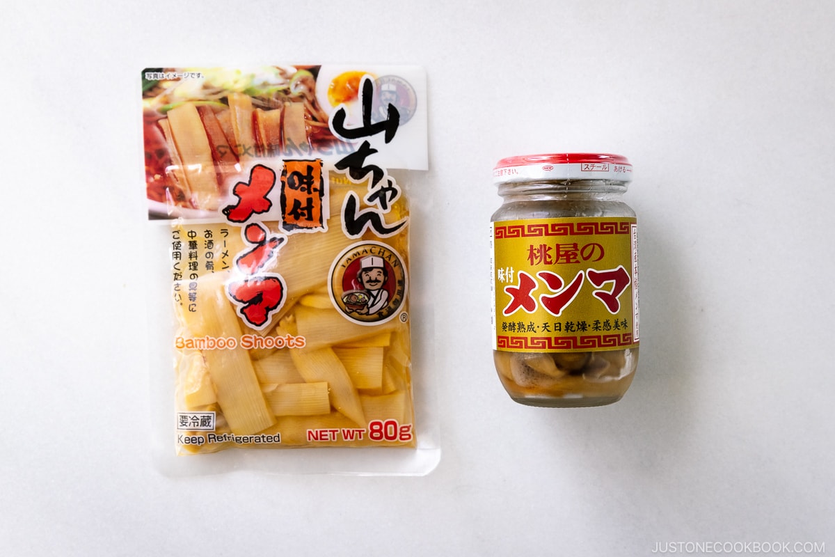 Menma (Seasoned Bamboo Shoots)