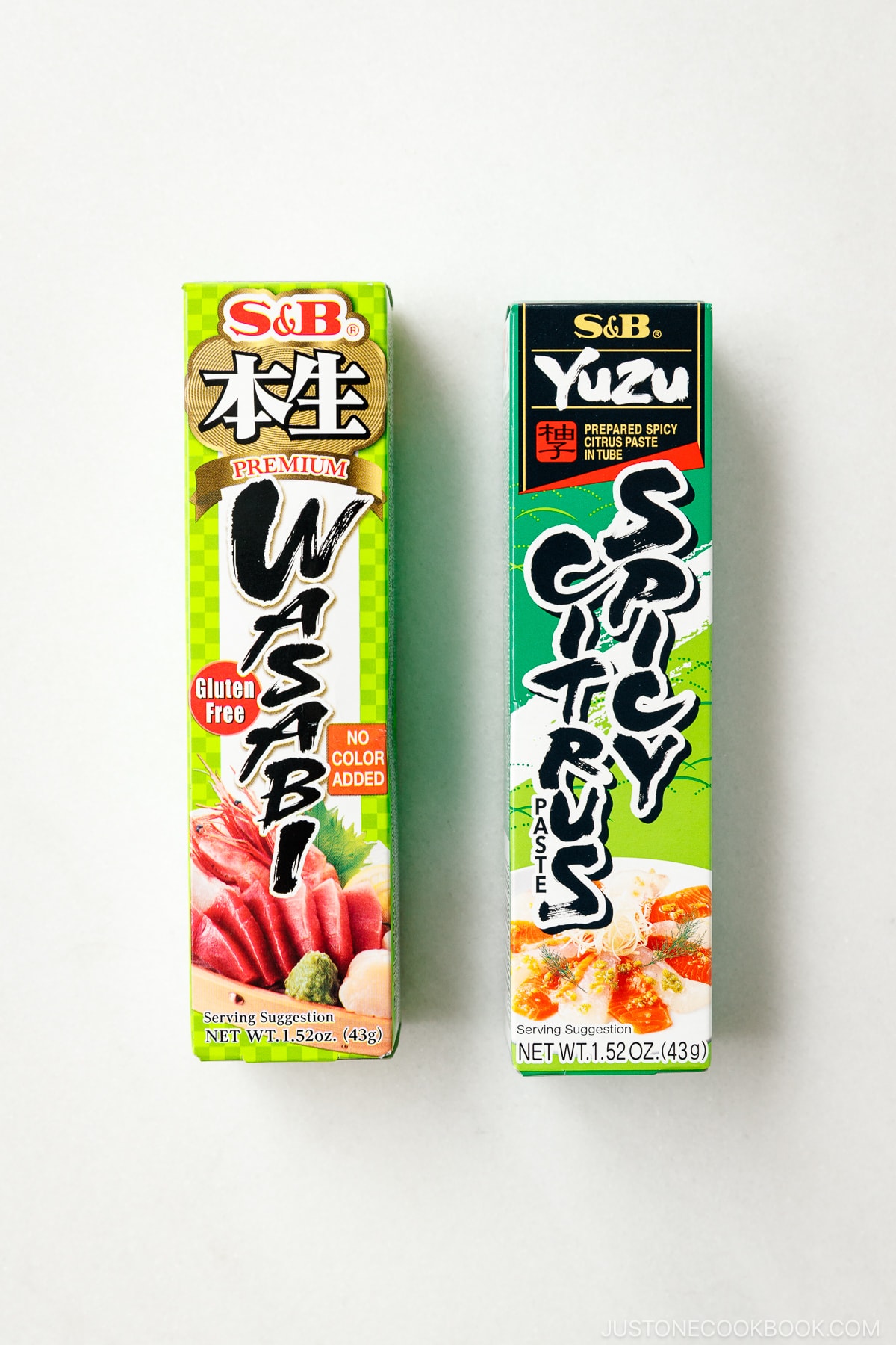 S&B Wasabi and Spicy Citrus