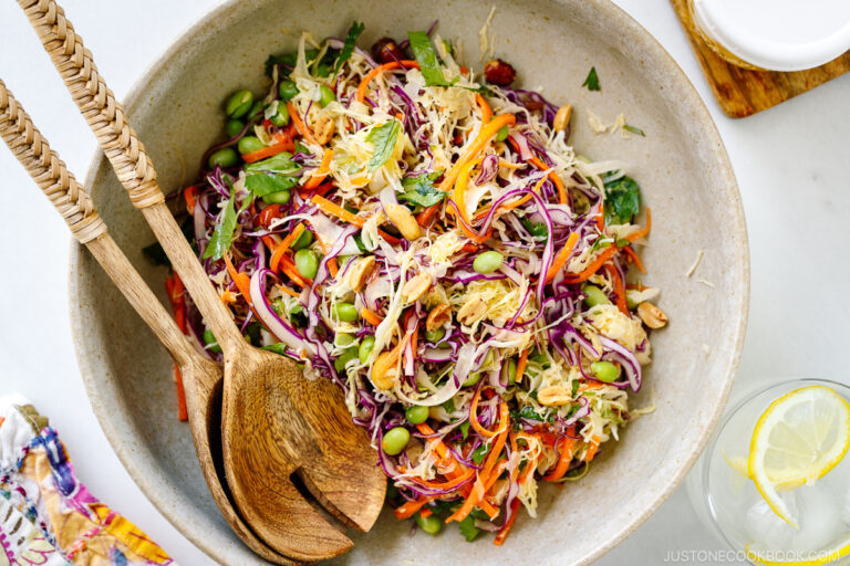 Asian Cabbage Salad with 3Ingredient Miso Dressing • Just One Cookbook