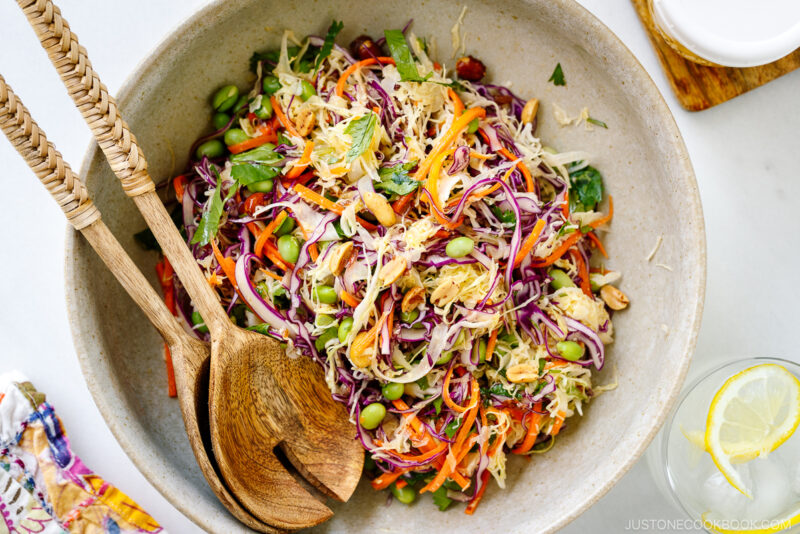 Asian Cabbage Salad • Just One Cookbook Best Cooking Recipes