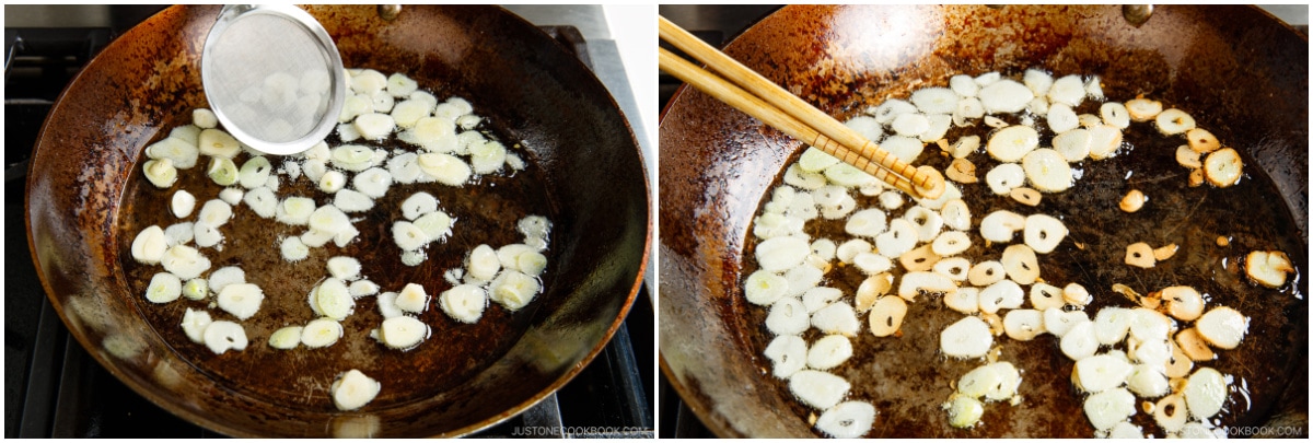 How to Make Garlic Chips 3