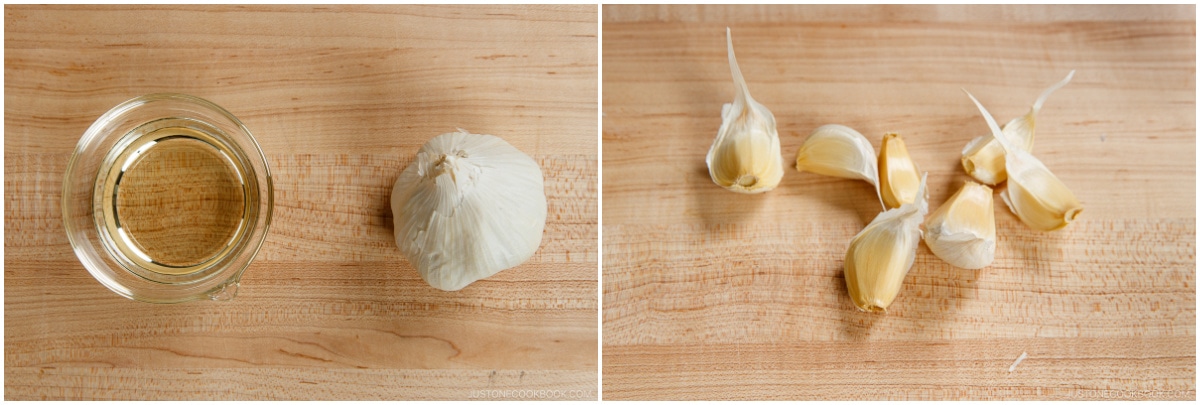 How to Make Garlic Chips Ingredients