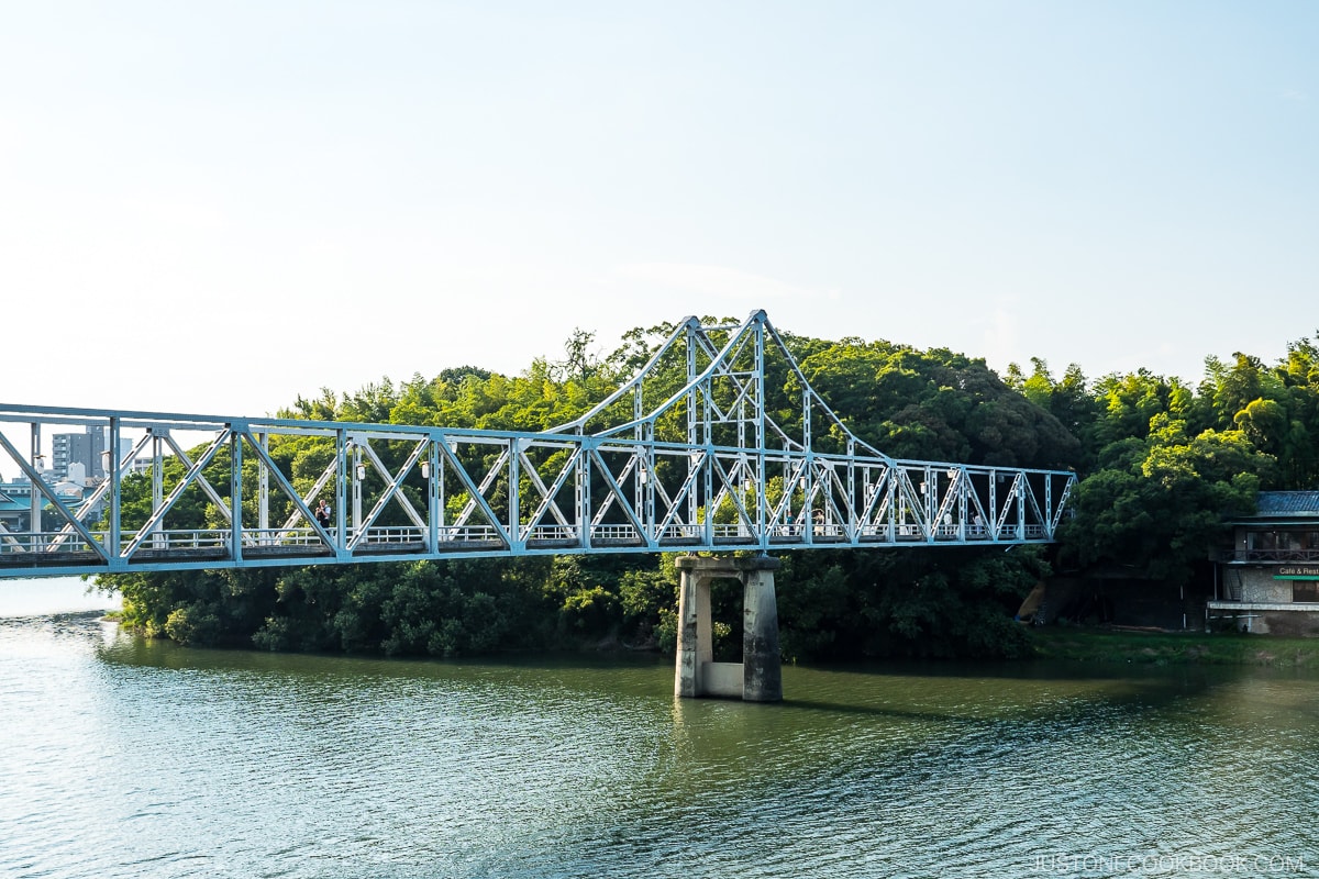Tsukimi Bridge in Okayama