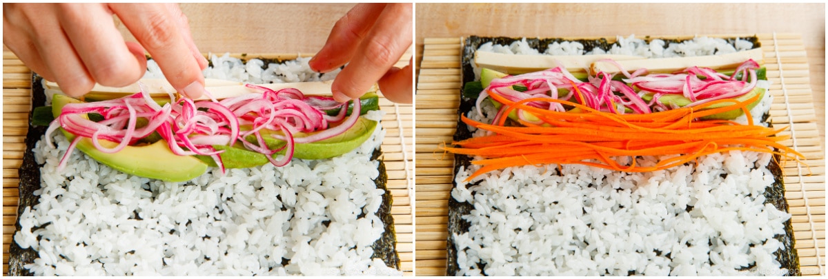 Vegetarian Sushi Rolls 15