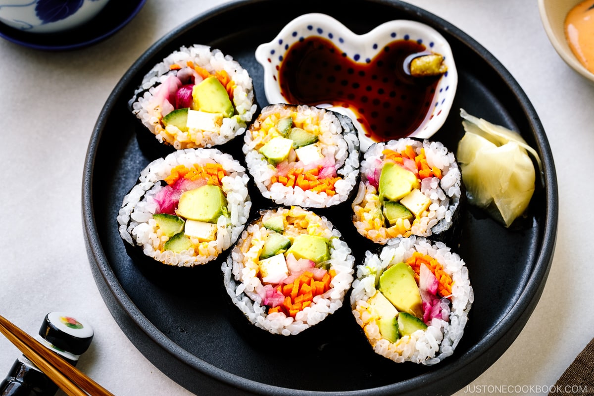 Vegetarian Sushi Rolls • Just One Cookbook