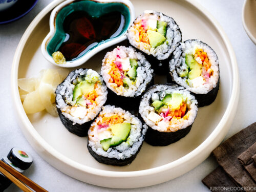 Vegetarian Sushi Rolls • Just One Cookbook