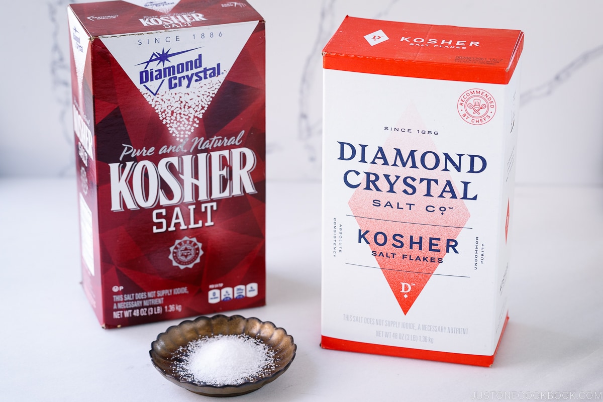 Diamond Crystal Kosher Salt • Just One Cookbook