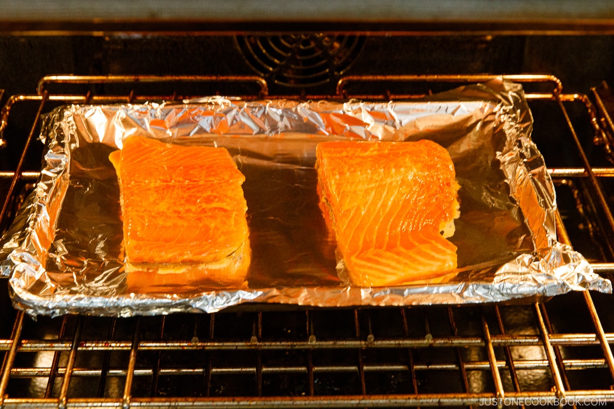 Miso Salmon Broil Method