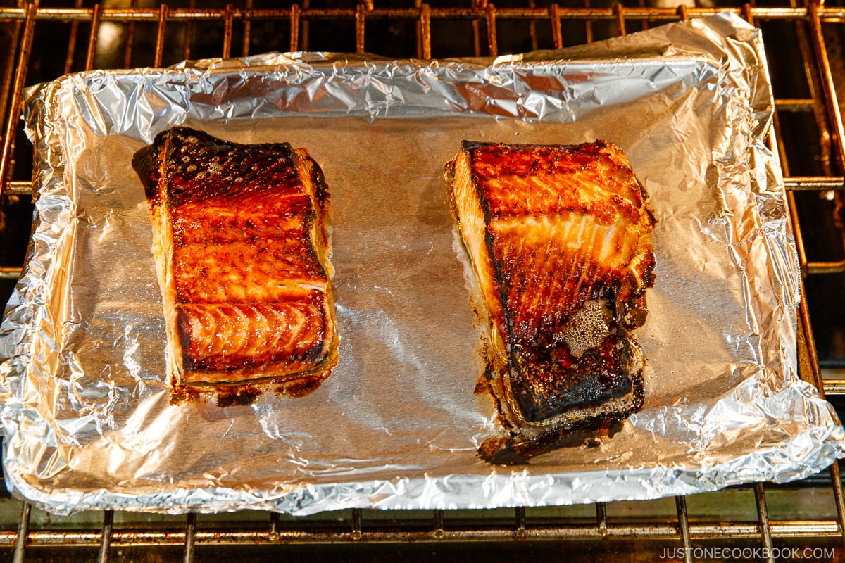Miso Salmon Broil Method