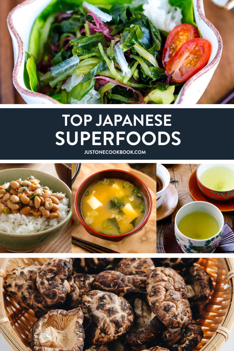 Top Japanese Superfoods to Include in Your Diet • Just One Cookbook