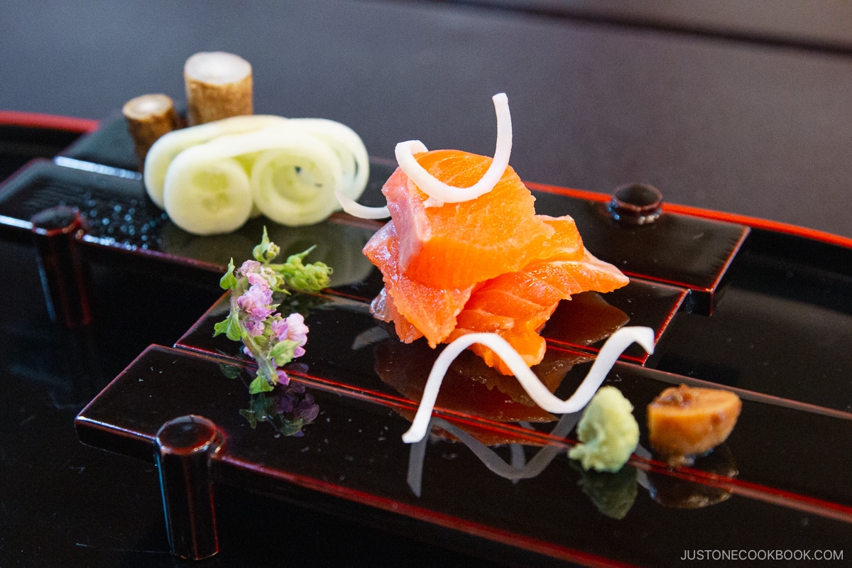 Kaiseki Course in Kyoto Sashimi