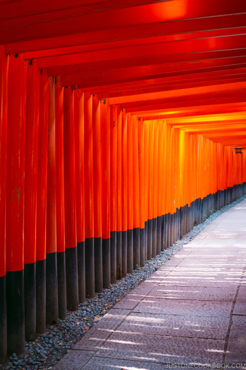 Fushimi Inari Shrine's tori gates