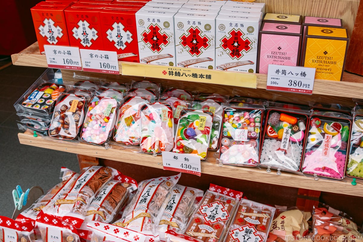 Traditional Japanese Wagashi sweets