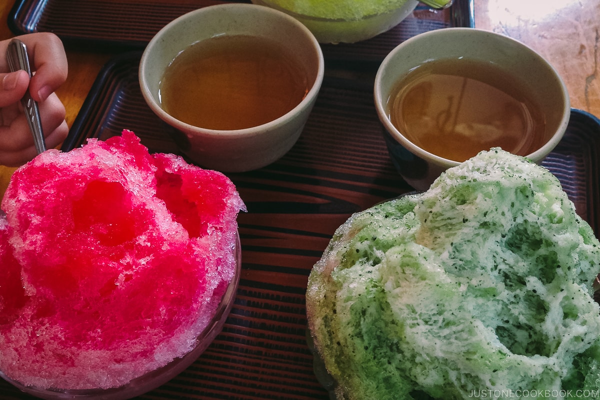 Japanese summer sweet - kakigori