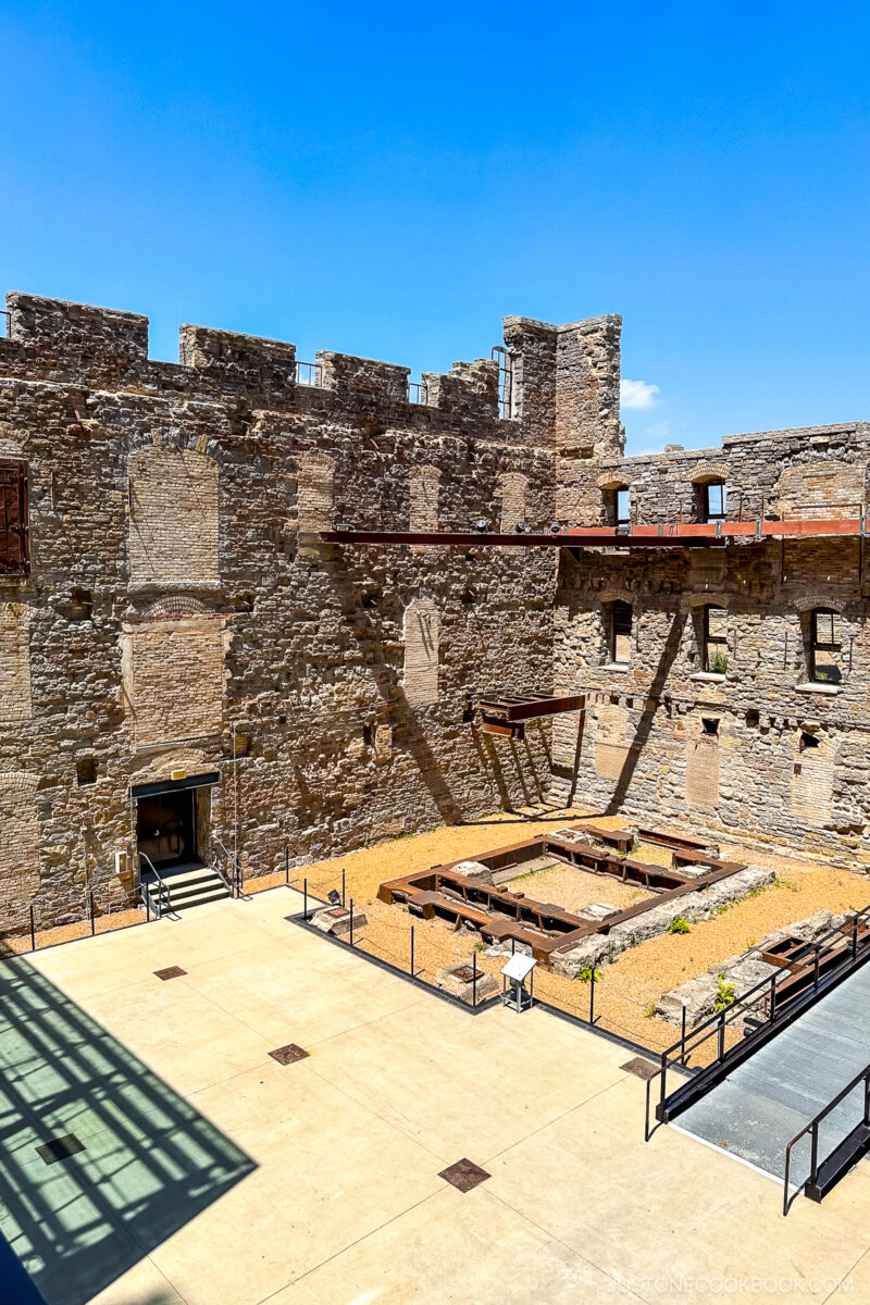 Ruin Courtyard at Mill City Museum