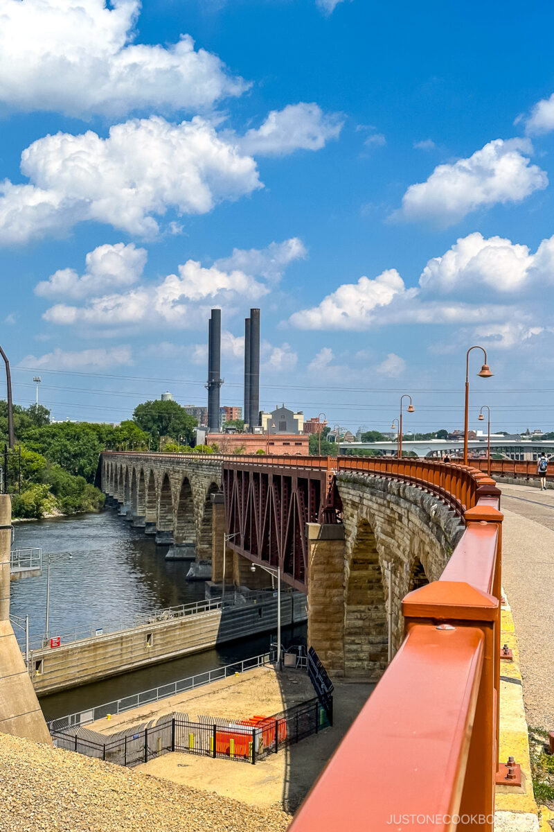 Stone Arch Bridge in Minneapolis