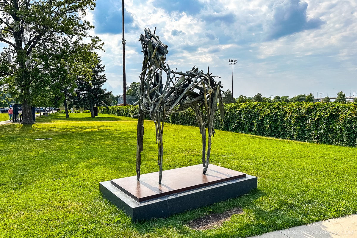 Woodrow at Minneapolis Sculpture Garden