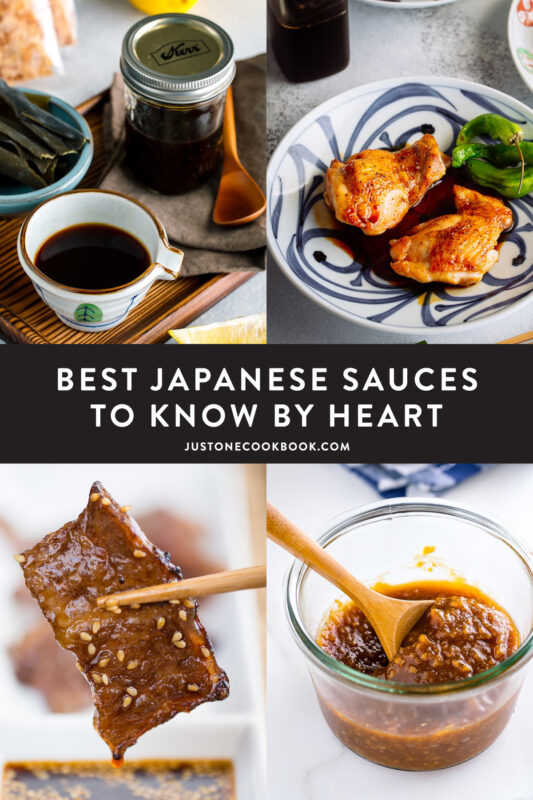 10 Popular Japanese Sauces Anyone Can Make at Home • Just One Cookbook