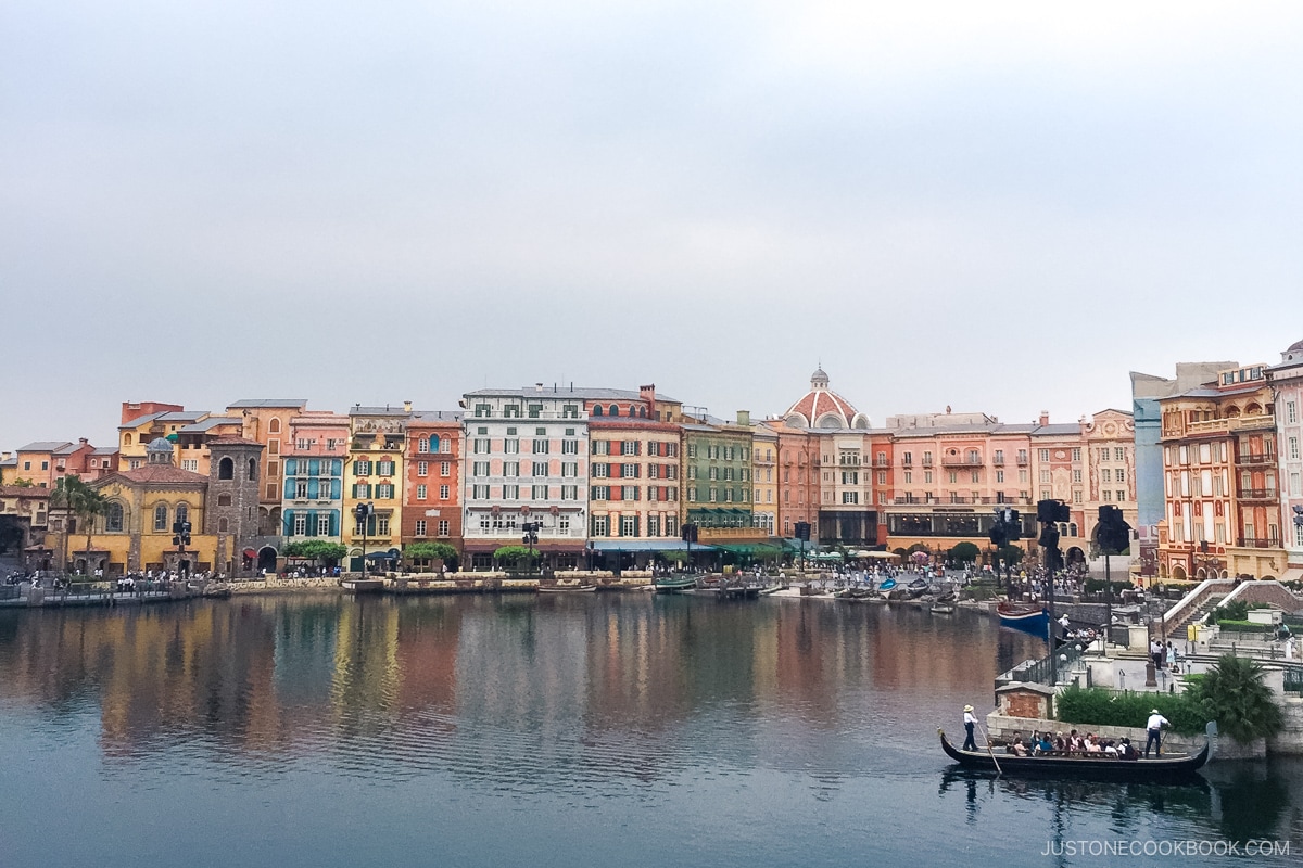 Tokyo DisneySea Harbour at night