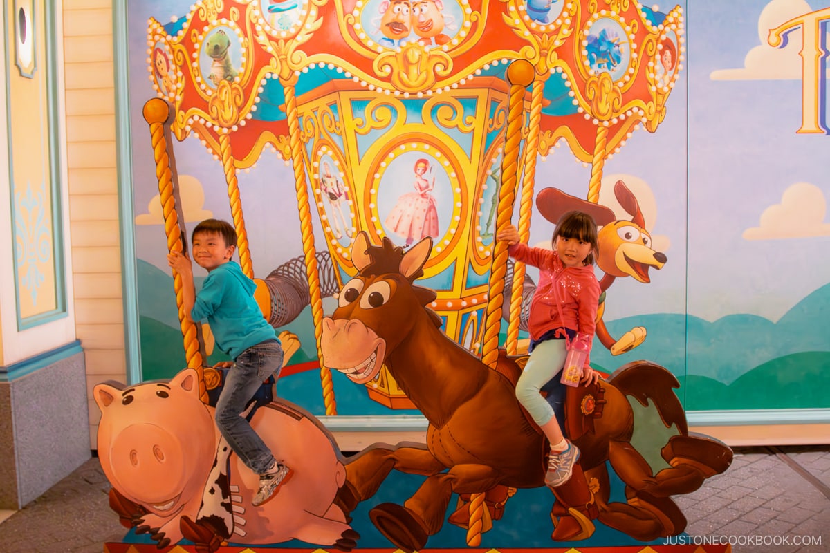 Toy Story attractions at Tokyo DisneySea