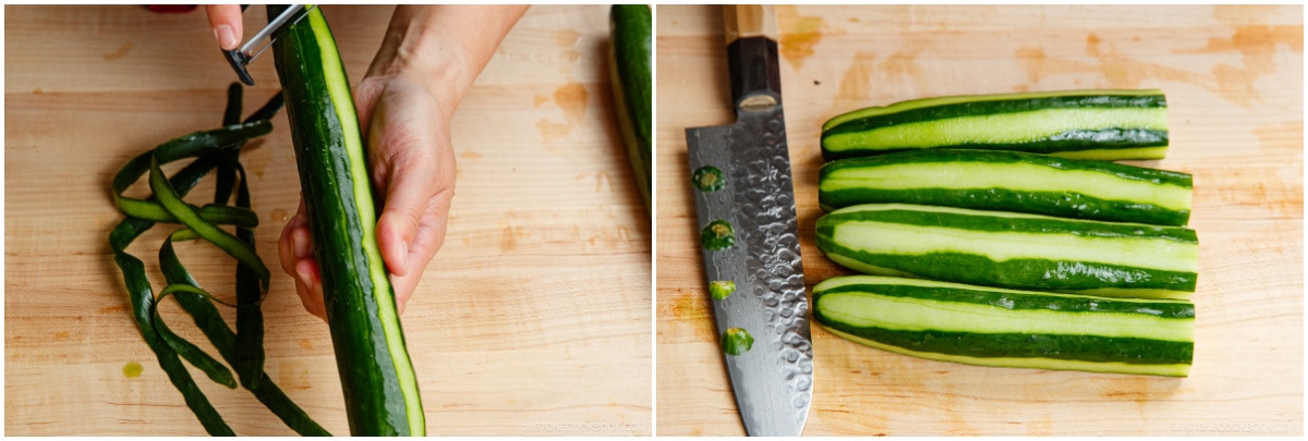 Cucumber on a stick 5