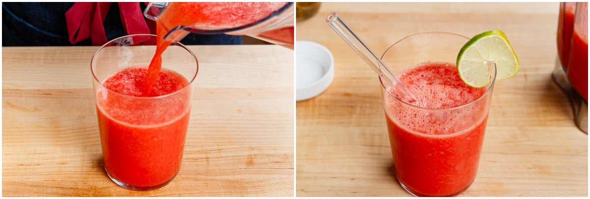 Homemade Watermelon Juice 7