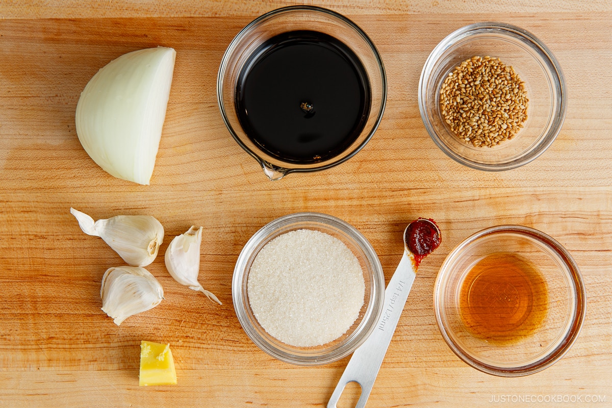 Yakiniku Sauce Ingredients