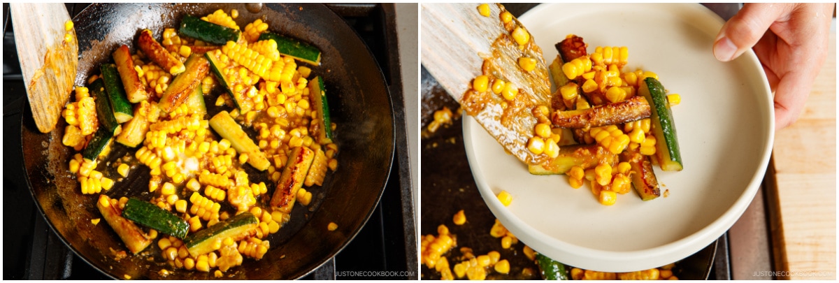 Zucchini Corn Stir Fry 8