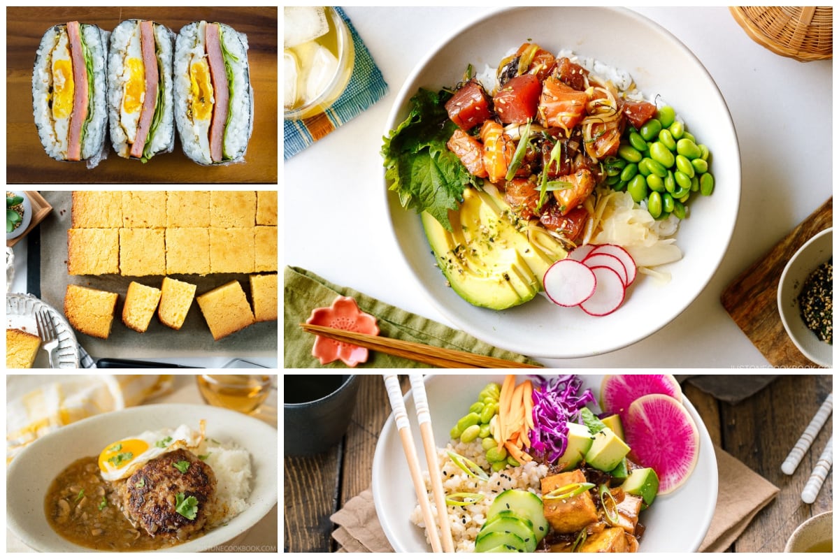 Cook for Maui Cooking Challenge. Choose one of the five recipes, including poke bowl, loco moco, butter mochi