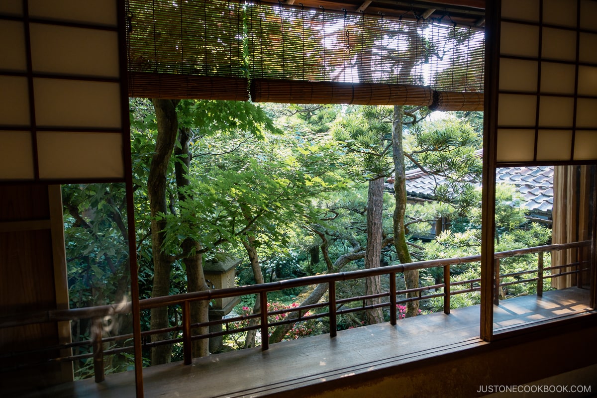 Nomura House garden in Nagamachi Samurai District