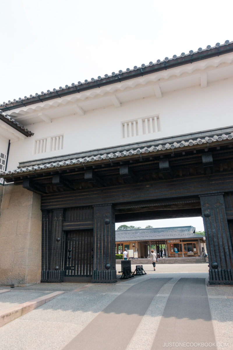 Kanazawa Castle Park gate