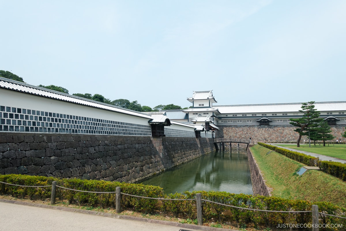 Kanazawa Castle Park moat