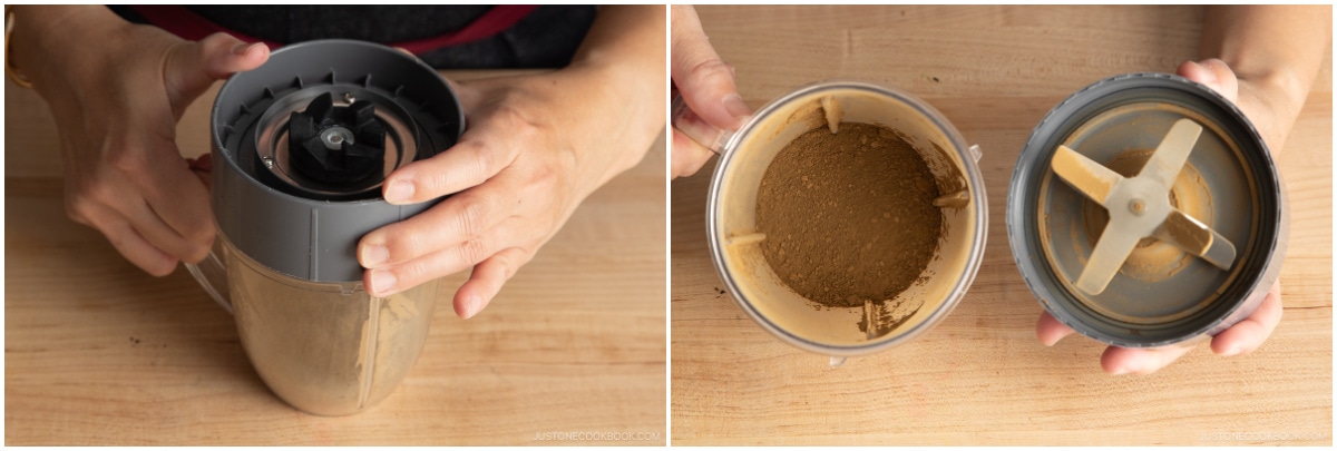 How to Make Hojicha Powder 4