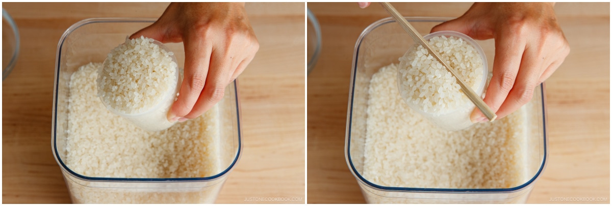 Measuring White Rice