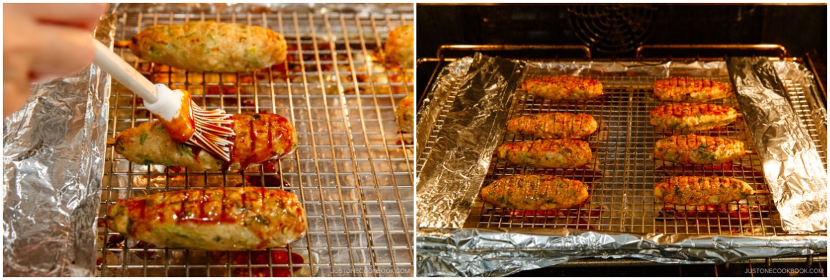 Tsukune {Boulettes de Poulet Sauce Yakitori} - Brian Iz In The Kitchen