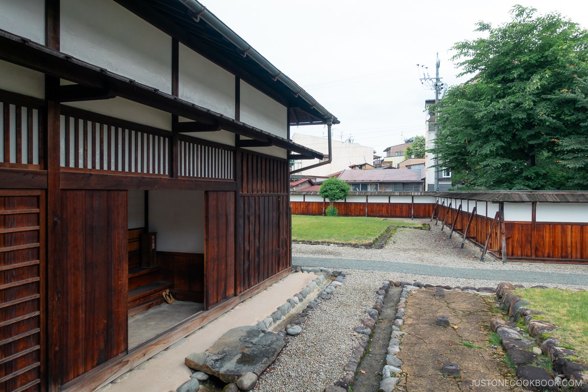 Takayama Jinya entrance for workers