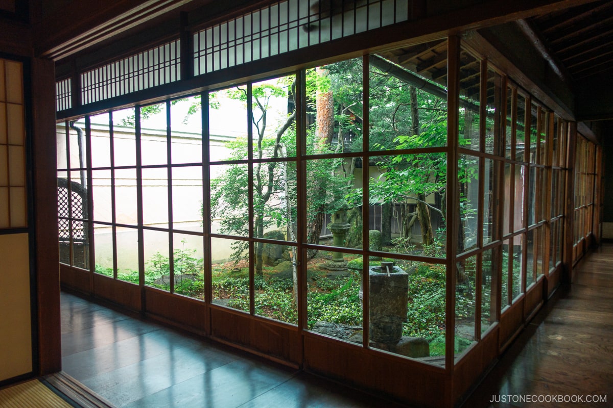 Kusakabe Heritage House inside garden