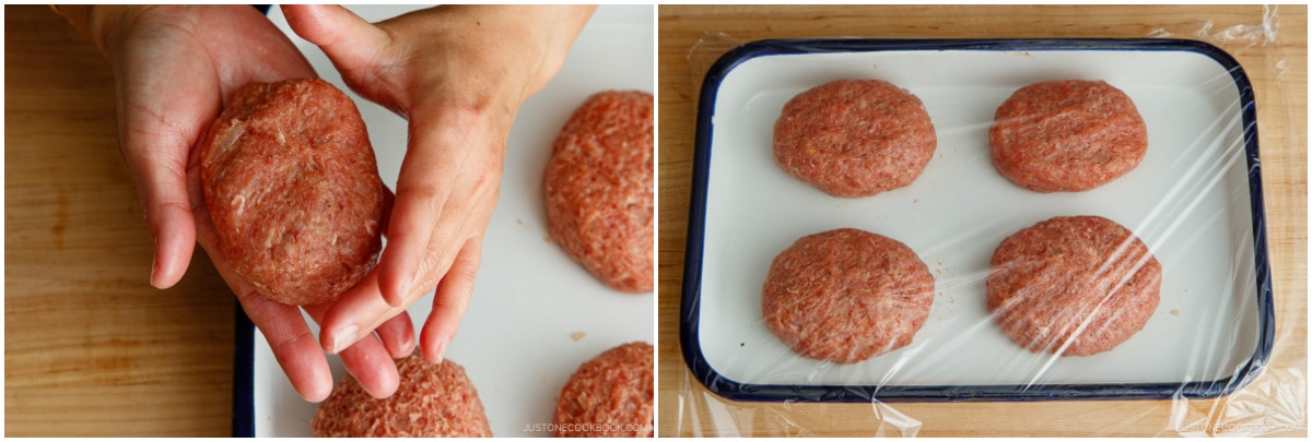 Cheese Stuffed Japanese Hamburger Steak 14