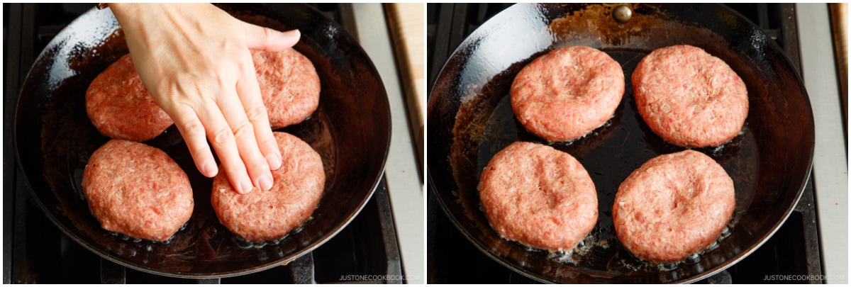 Cheese Stuffed Japanese Hamburger Steak 16