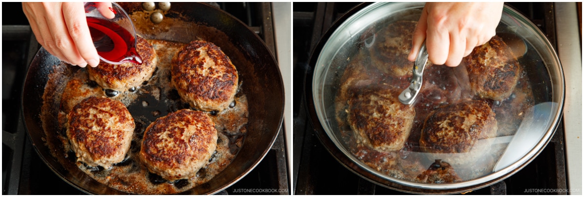 Cheese Stuffed Japanese Hamburger Steak 18