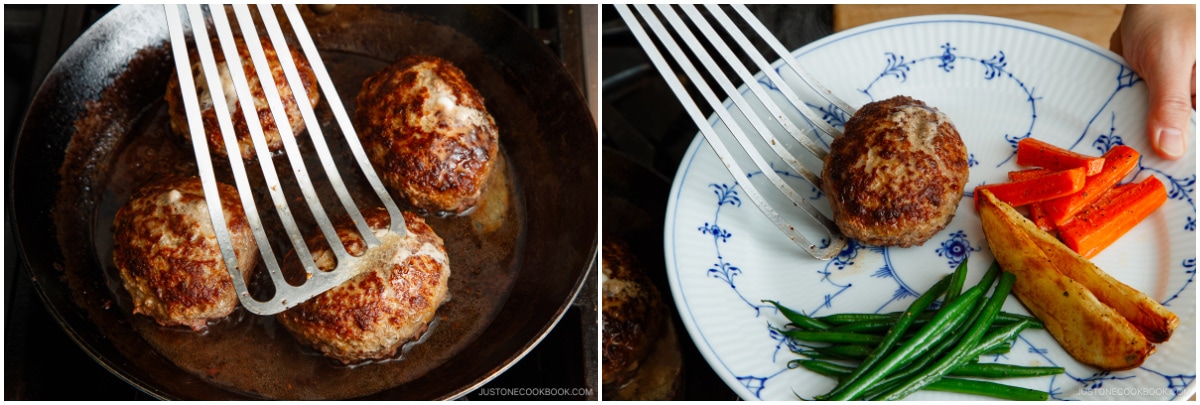 Cheese Stuffed Japanese Hamburger Steak 19