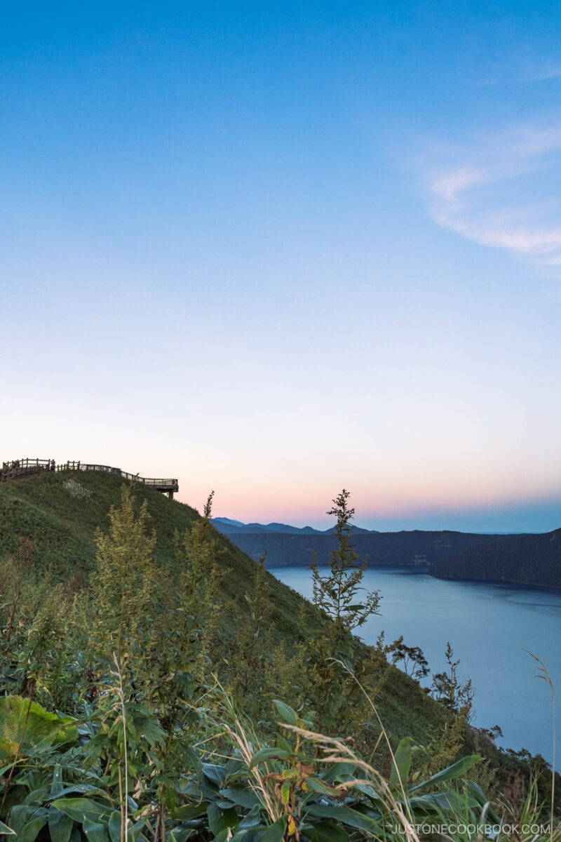 Lake Mashu Observatory No.1 Sunset