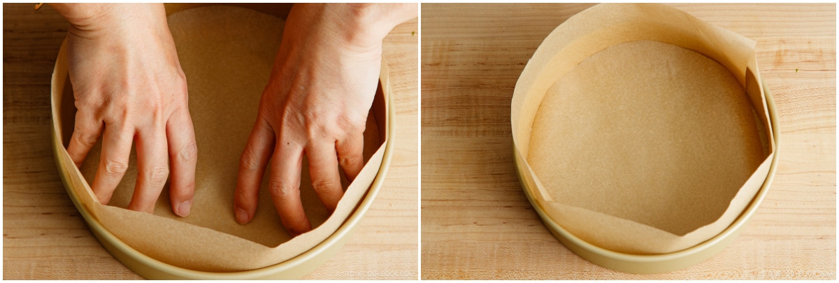 How to Line a Round Cake Pan 5